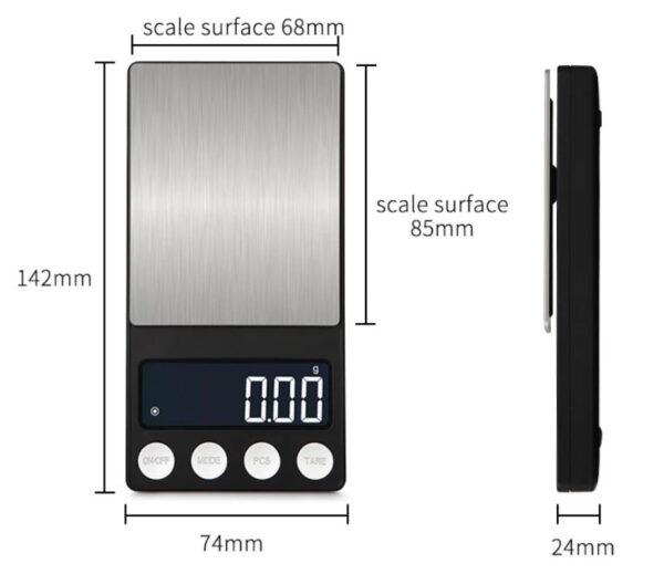 Digitalvekt 0.01g cx186