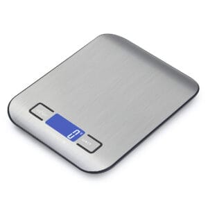 Digital kjøkkenvekt CX-2012 i rustfritt stål med 5 kg kapasitet